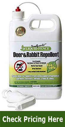 liquid fence rabbit and deer repellent